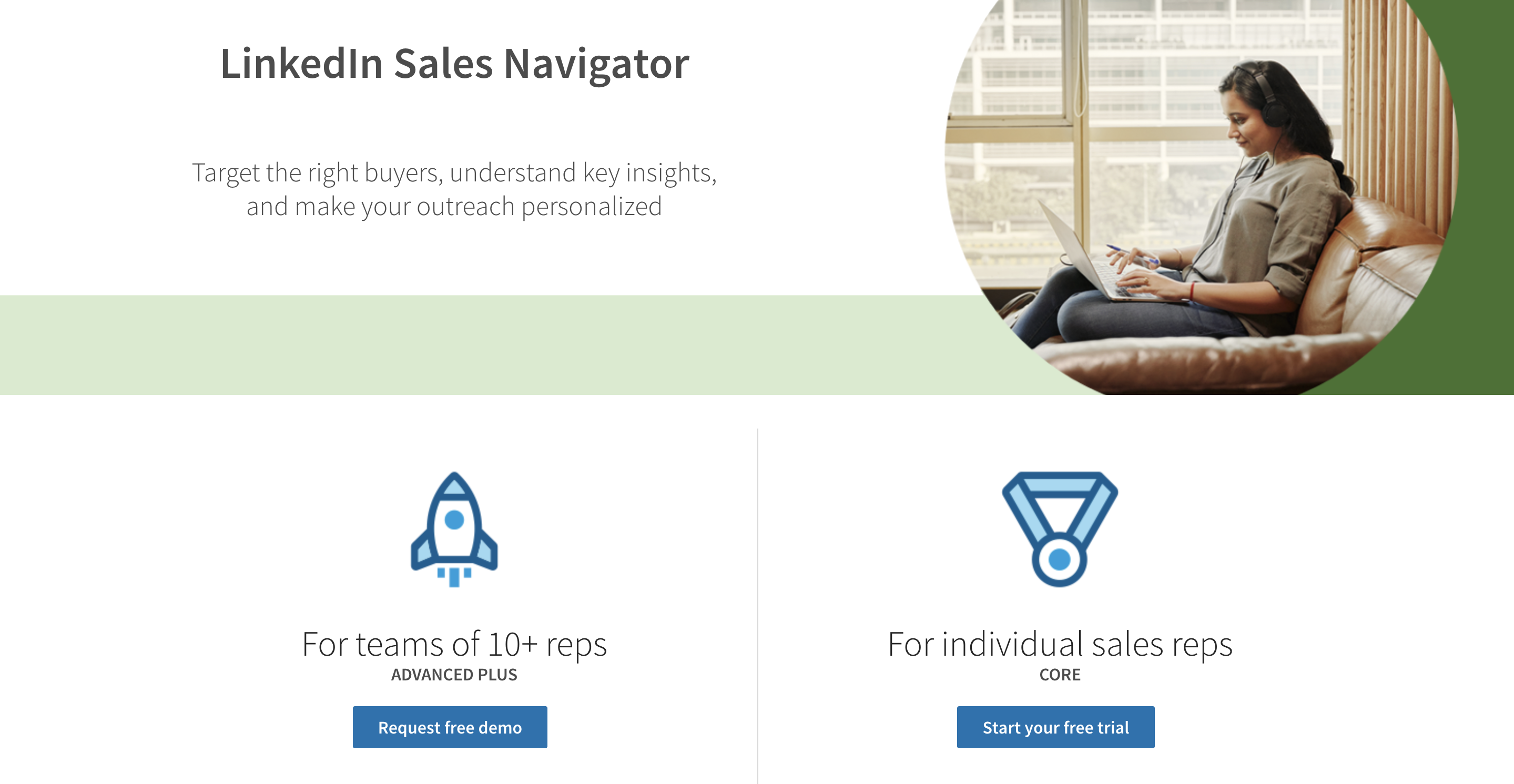 Linkedin sales navigator